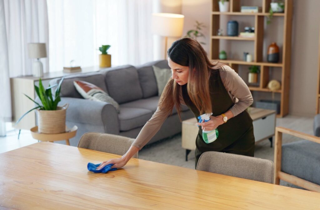 Service de ménage à domicile à Longuyon par Loline aux petits services